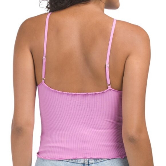 FREE PEOPLE Easy To Love Seamless Cami in pink  2512 1S4 - Picture 4 of 4